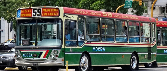 ônibus em Buenos Aires