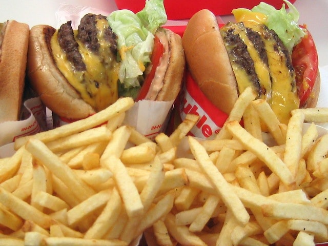In N out burger san francisco