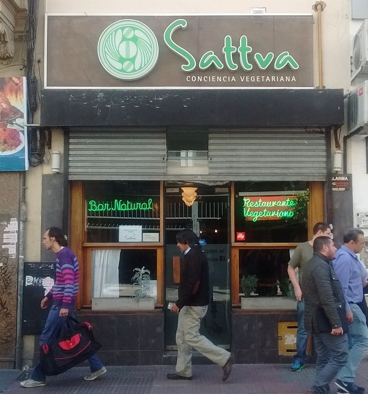 Sattva restaurante vegetariano em Buenos Aires
