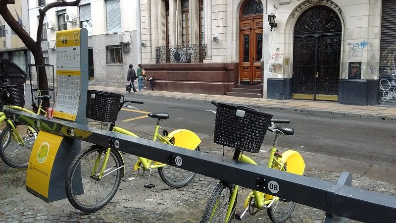 bicicleta em Buenos Aires