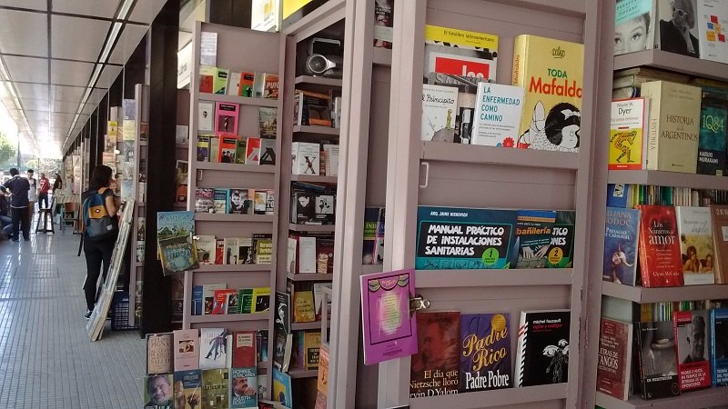 feira de livros usados em Buenos Aires