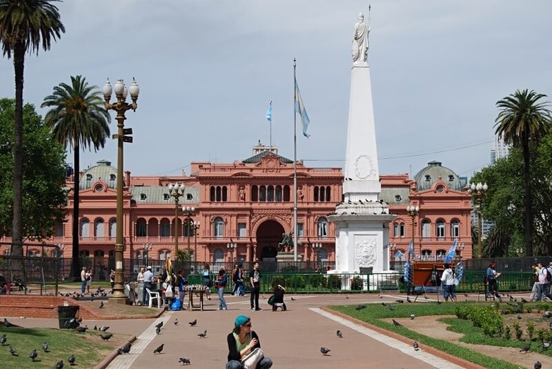 Plaza de Mayo e Casa Rosada