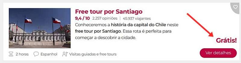 melhores atrações de santiago do chile